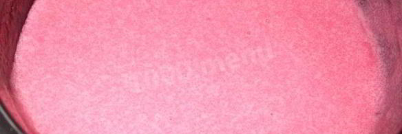 клюквенный мусс