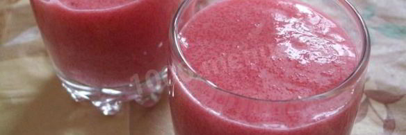 клюквенный мусс