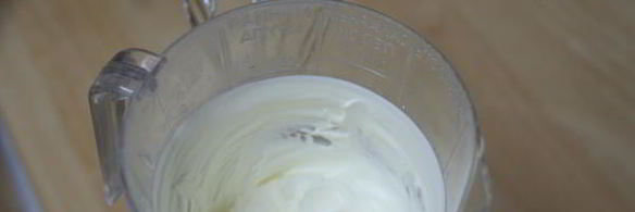 кофейный крем-мусс с белым шоколадом