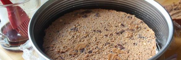 лимонно-шоколадный муссовый торт