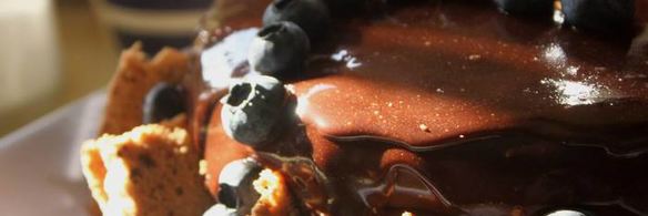 лимонно-шоколадный муссовый торт