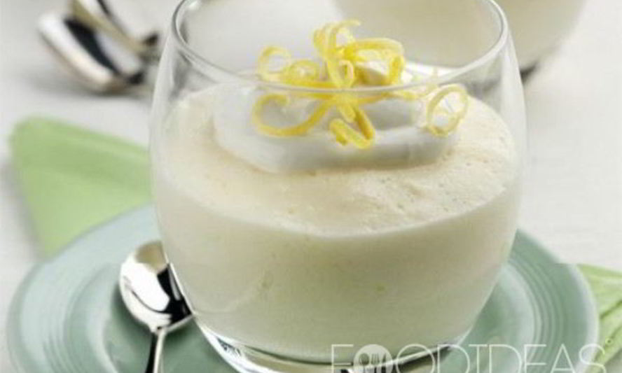 Рецепт лимонного мусса