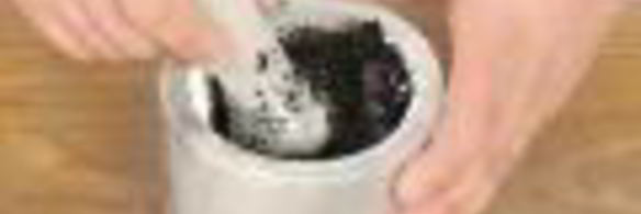 маковый мусс с изюмом