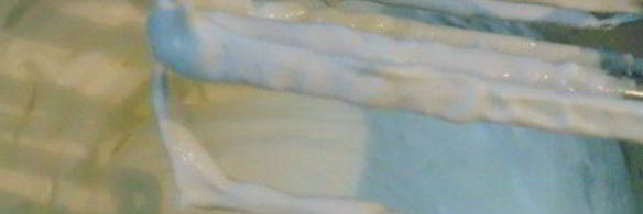 мандариновое желе с шоколадным муссом