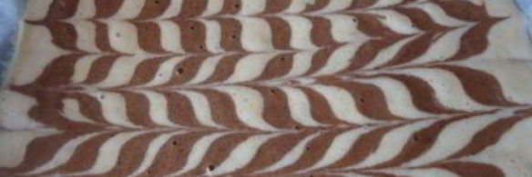 миндальный рулет с шоколадным муссом