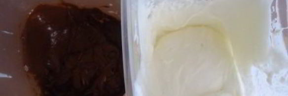 миндальный рулет с шоколадным муссом