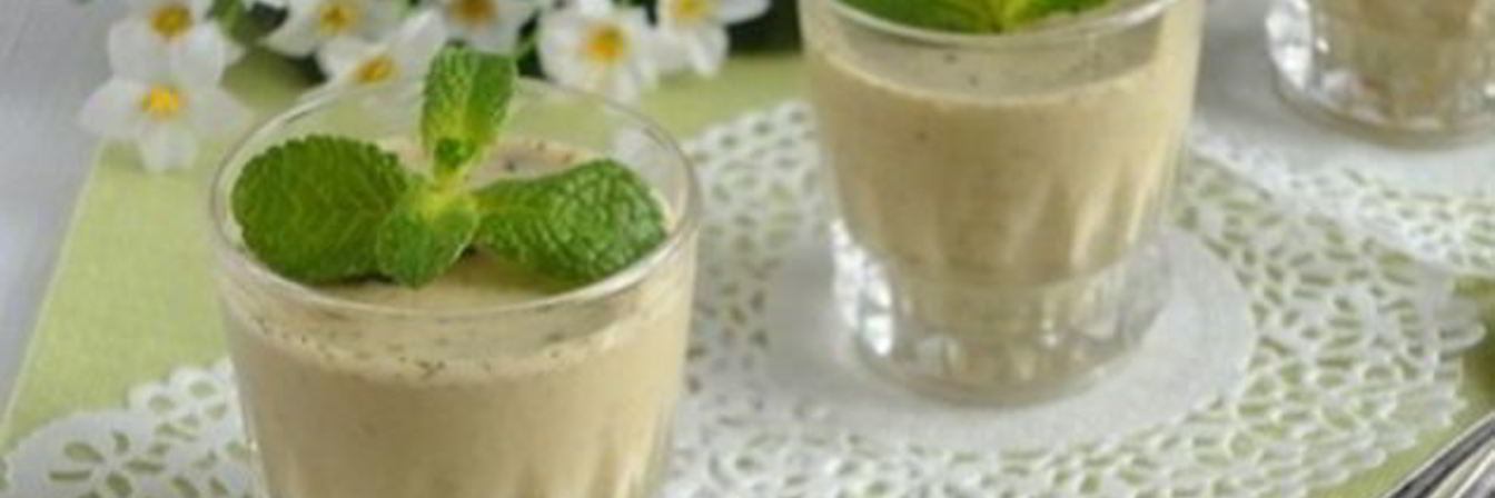 Мусс из белого шоколада