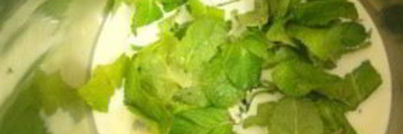 мусс из белого шоколада