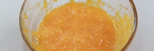 мусс из клементинов в шоколадном стаканчике