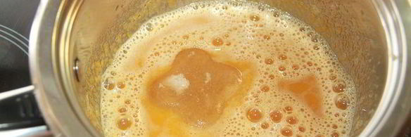 мусс из клементинов в шоколадном стаканчике