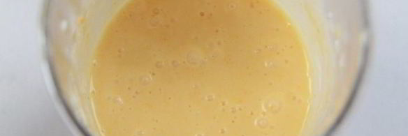 мусс из клементинов в шоколадном стаканчике