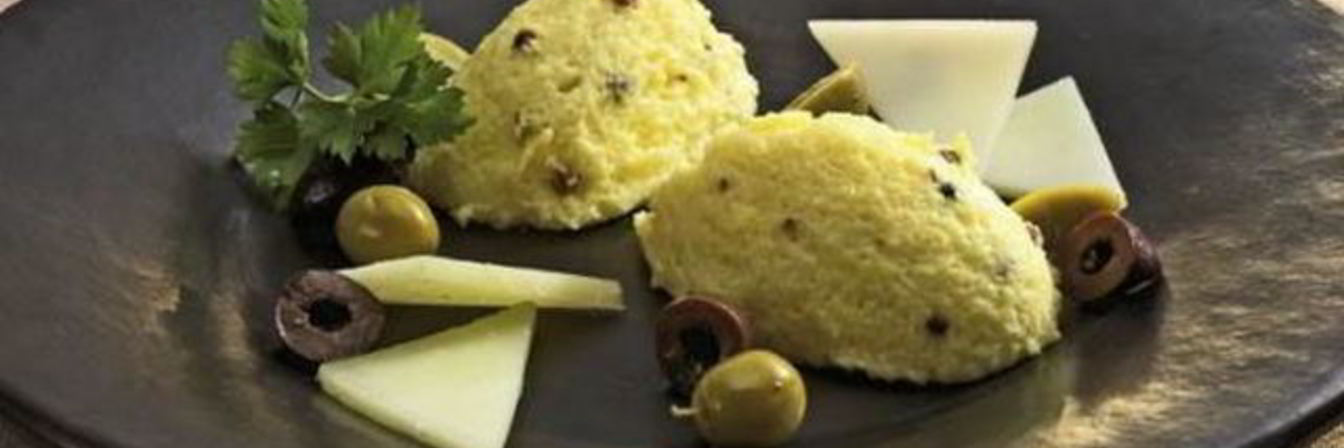 Мусс из козьего сыра