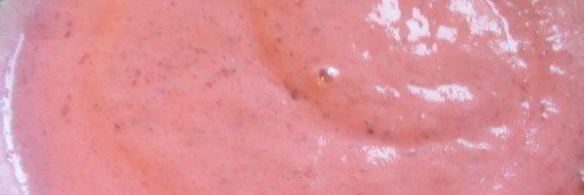 мусс из малины и сгущенного молока