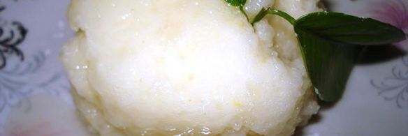 мусс лимонный