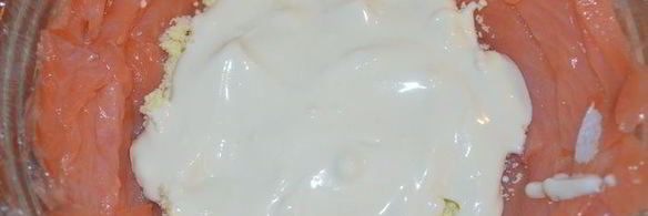 праздничный цукотто из форели с нежнейшим креветочным муссом, огурцом и сливочным кремом