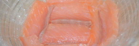 праздничный цукотто из форели с нежнейшим креветочным муссом, огурцом и сливочным кремом