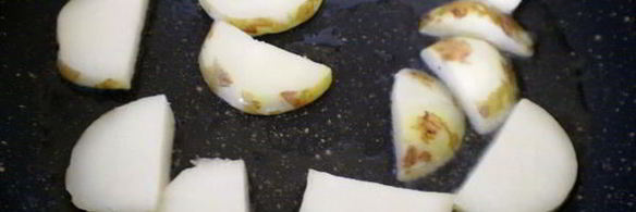 сельдь с картофелем и муссом из хрена