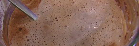 шоколадно-мятный крем-мусс