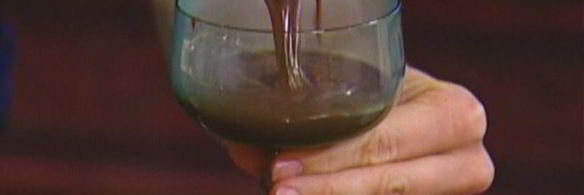 шоколадно-мятный крем-мусс