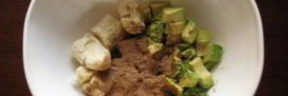 шоколадный мусс с авокадо