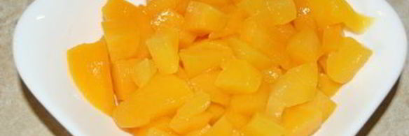 торт-мусс с персиками