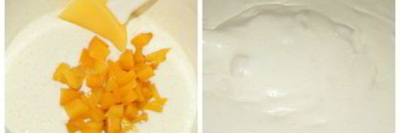 торт-мусс с персиками