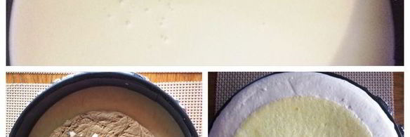 торт-мусс тирамису с зеркальной глазурью