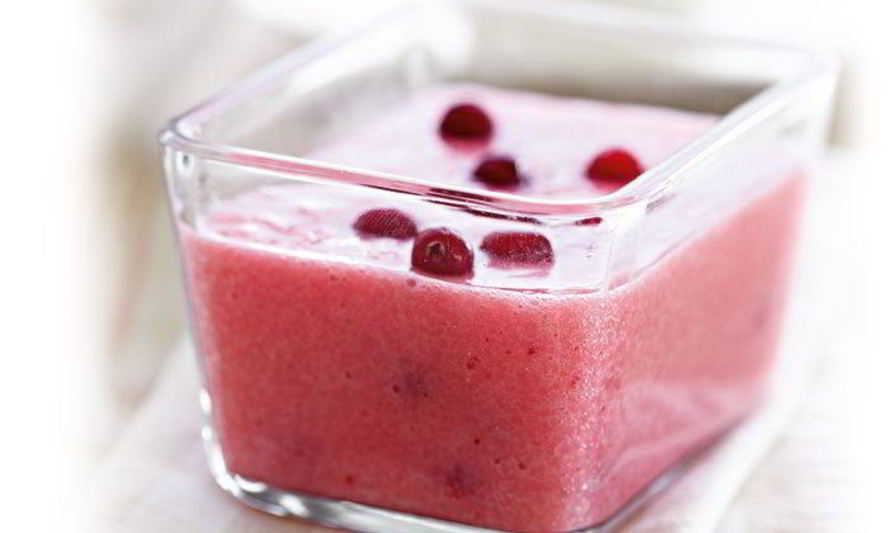 Рецепт традиционного финского мусса с брусникой