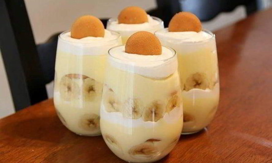 Рецепт творожно-бананового мусса