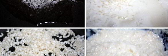 винное желе с нежным рисовым муссом и томатно-ягодным соусом