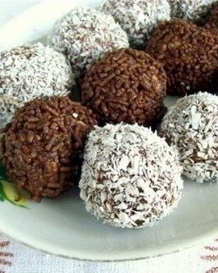 Оригинальные десертные шарики