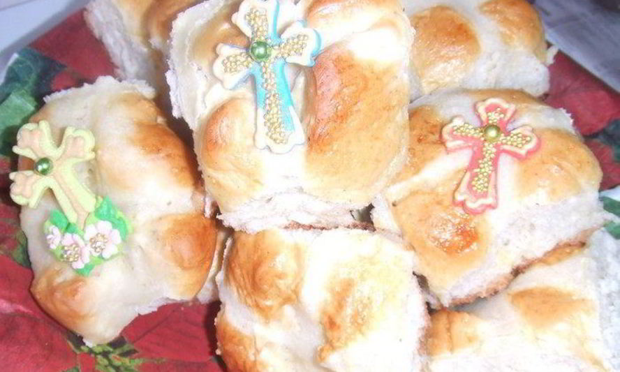 Рецепт булочек пасхальных