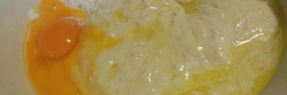 двуцветный кулич