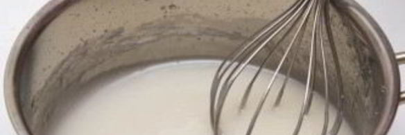 глазурь для кулича жидкая