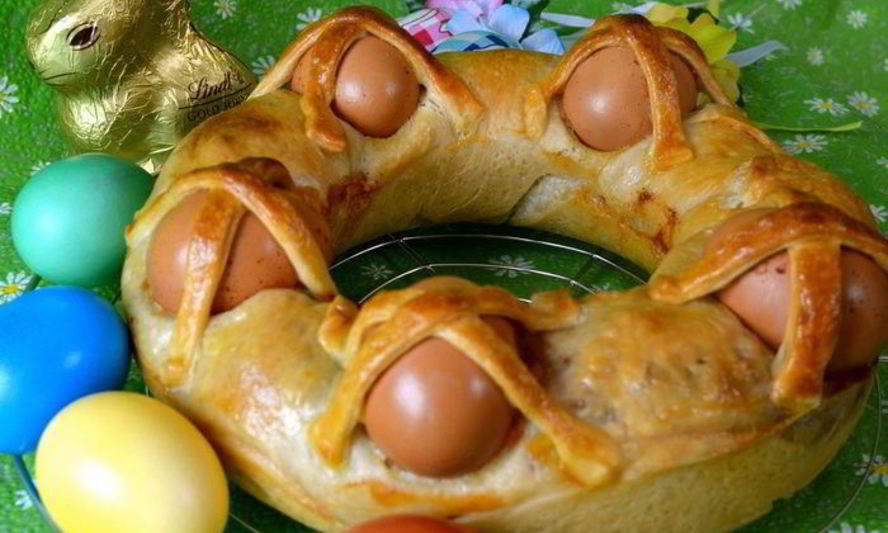 Рецепт итальянского пасхального каравая