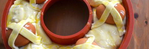 итальянский пасхальный каравай