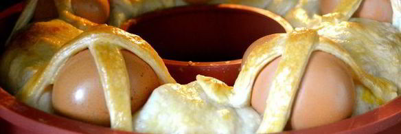 итальянский пасхальный каравай