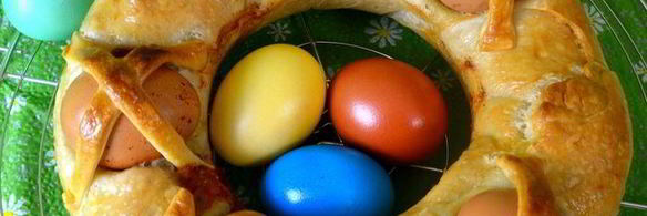 итальянский пасхальный каравай