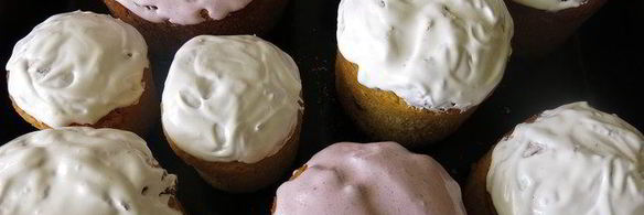 кулич на александрийском тесте с кардамоном