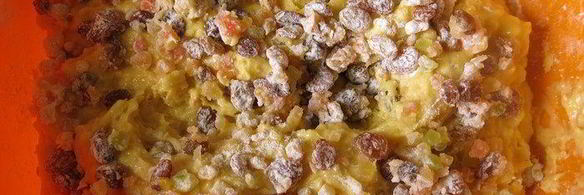 кулич на александрийском тесте с кардамоном