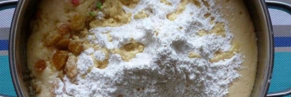 кулич на сметане