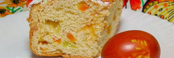 кулич на заварном тесте