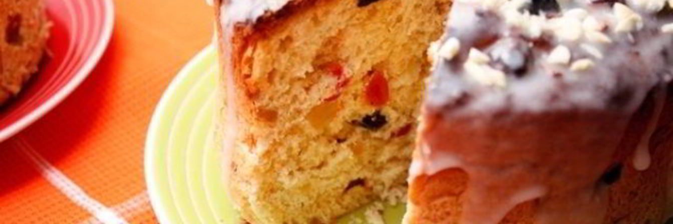 Кулич на желтках