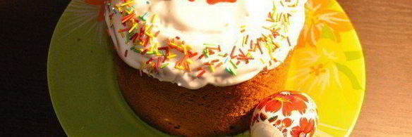 кулич пасхальный наливной