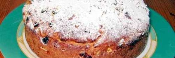 кулич пасхальный с мартини