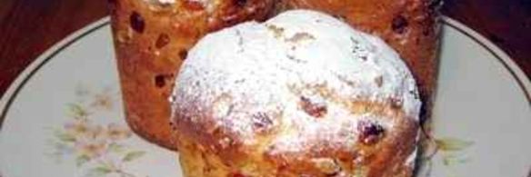 кулич пасхальный с мартини