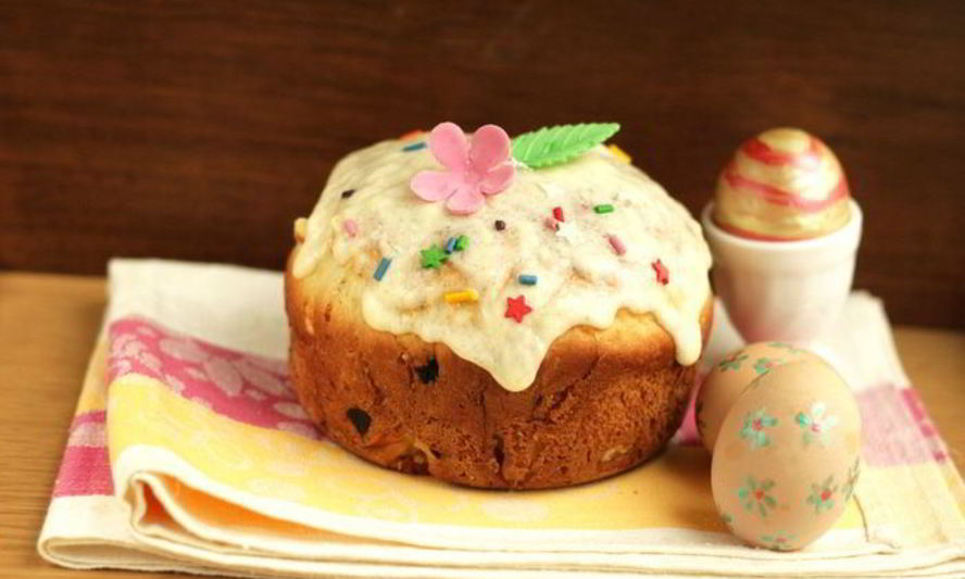 Рецепт кулича с апельсиновыми цукатами и черносливом