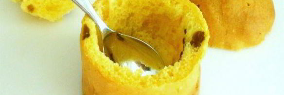 кулич с домашним мороженым