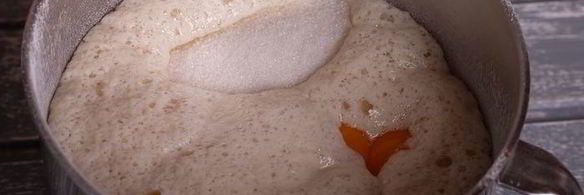 кулич с изюмом, цукатами и вяленой клюквой