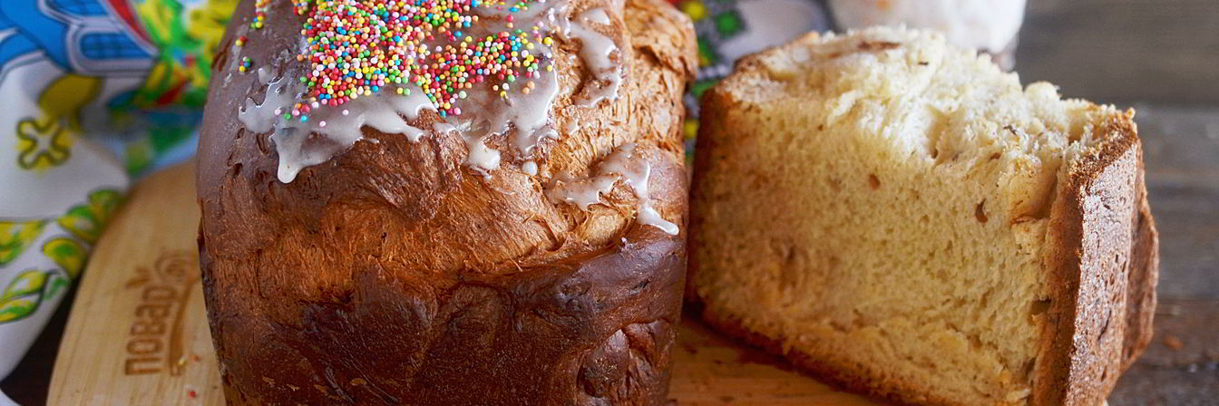 Кулич в хлебопечке Панасоник